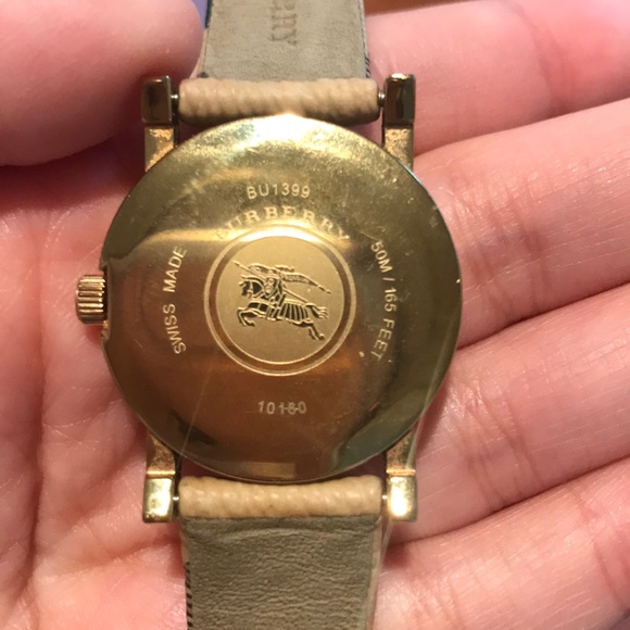 100% Authentic Burberry Plaid Watch BU1399 - Picture 2 of 6